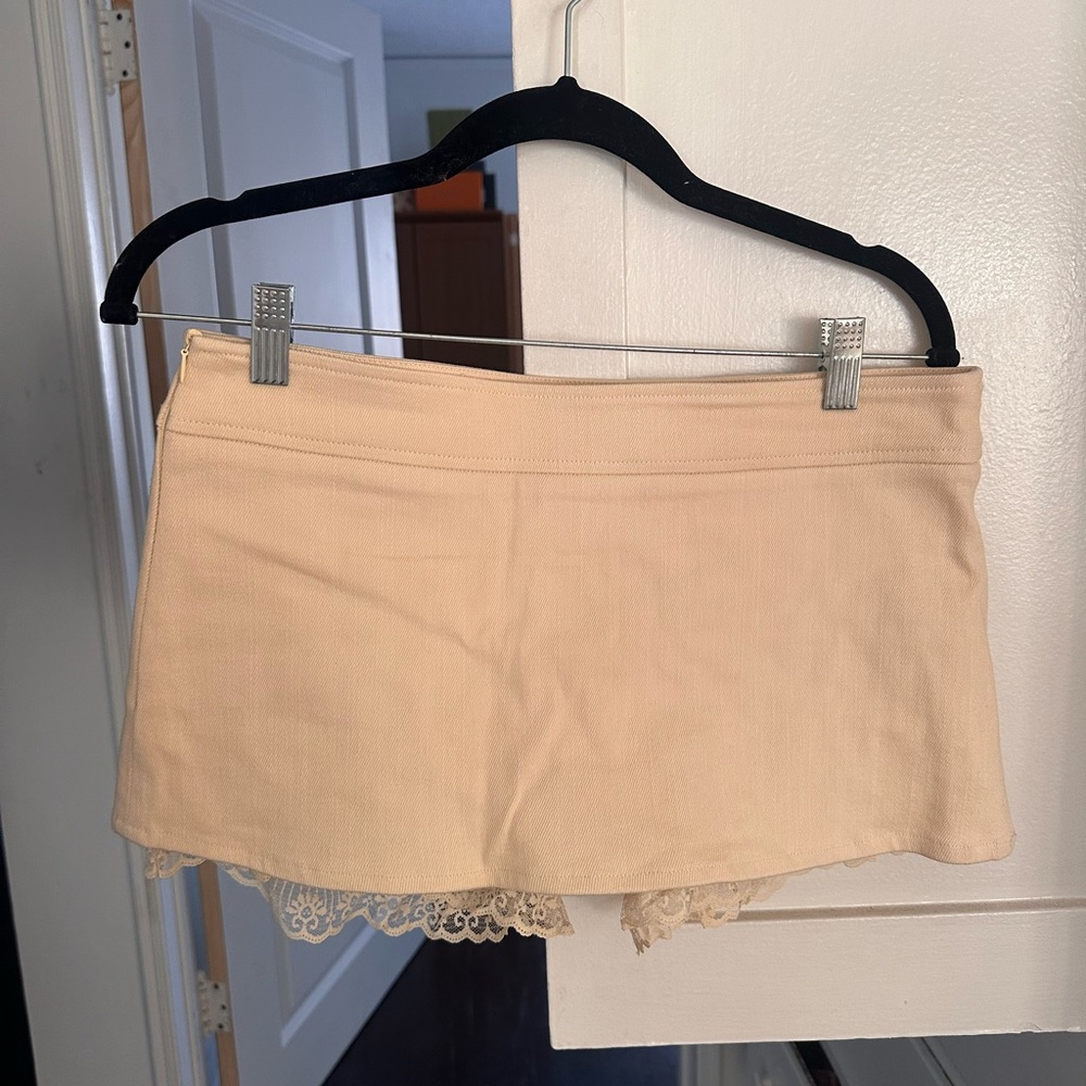 Amely Teje Cream Skirt / Skort NWT